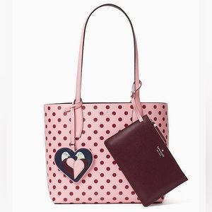 kate spade Arch Love Birds Small Reversible Tote